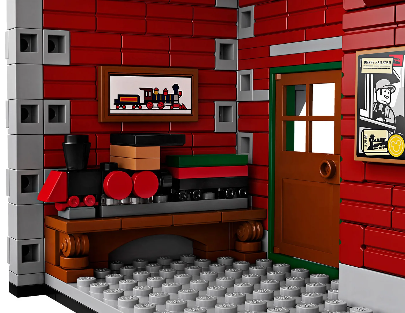 LEGO® Disney 71044 Il treno e la stazione Disney - vue 7