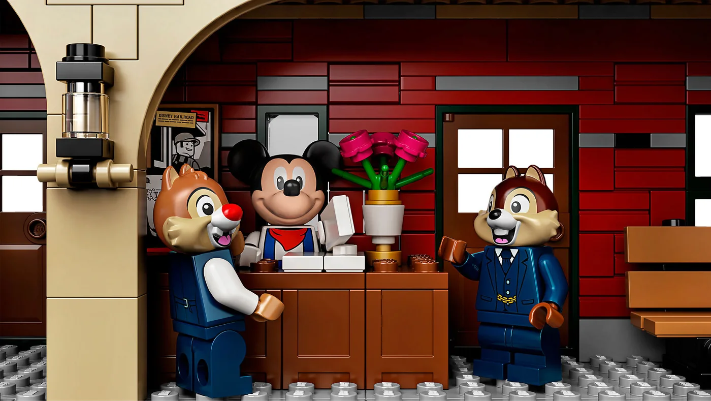 LEGO® Disney 71044 Il treno e la stazione Disney - vue 8