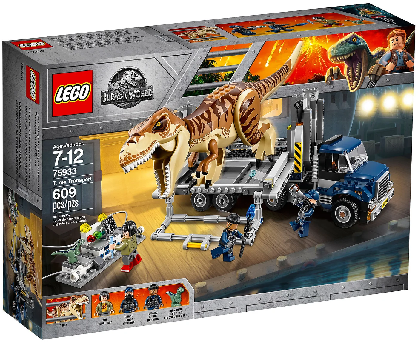 LEGO® Jurassic World 75933 Il trasporto del T. rex - vue 11