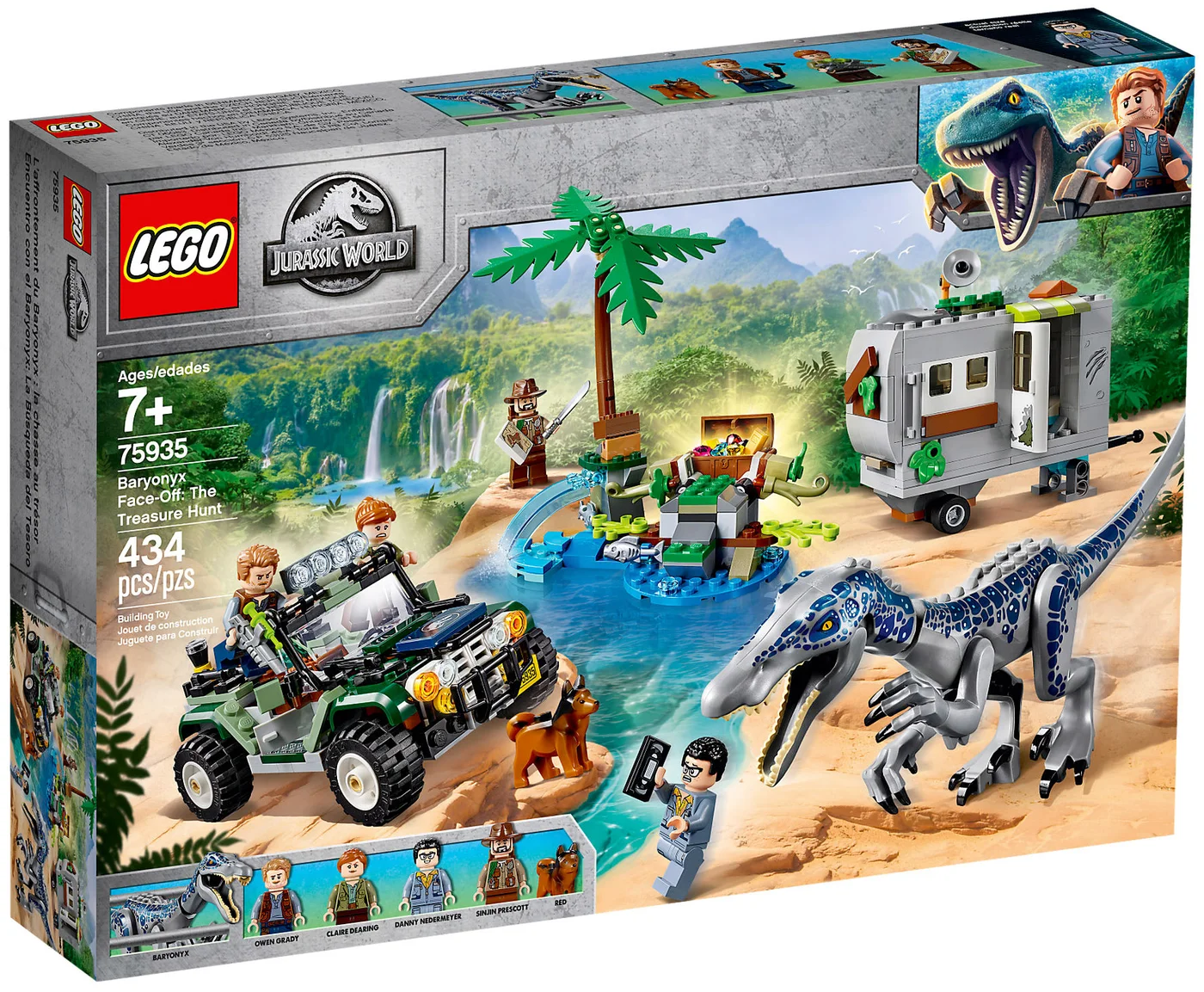 LEGO® Jurassic World 75935 Baryonyx: caccia al tesoro - vue 2