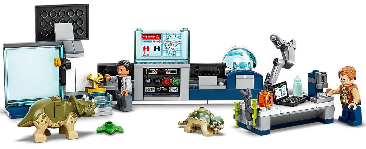 LEGO® Jurassic World 75939 Il laboratorio del dottor Wu: fuga dei piccoli dinosauri - vue 5