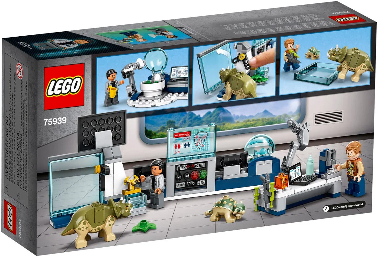 LEGO® Jurassic World 75939 Il laboratorio del dottor Wu: fuga dei piccoli dinosauri - vue 9
