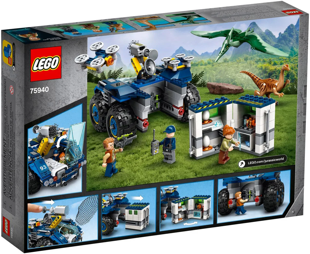 LEGO® Jurassic World 75940 Fuga di Gallimimus e Pteranodonte - vue 7