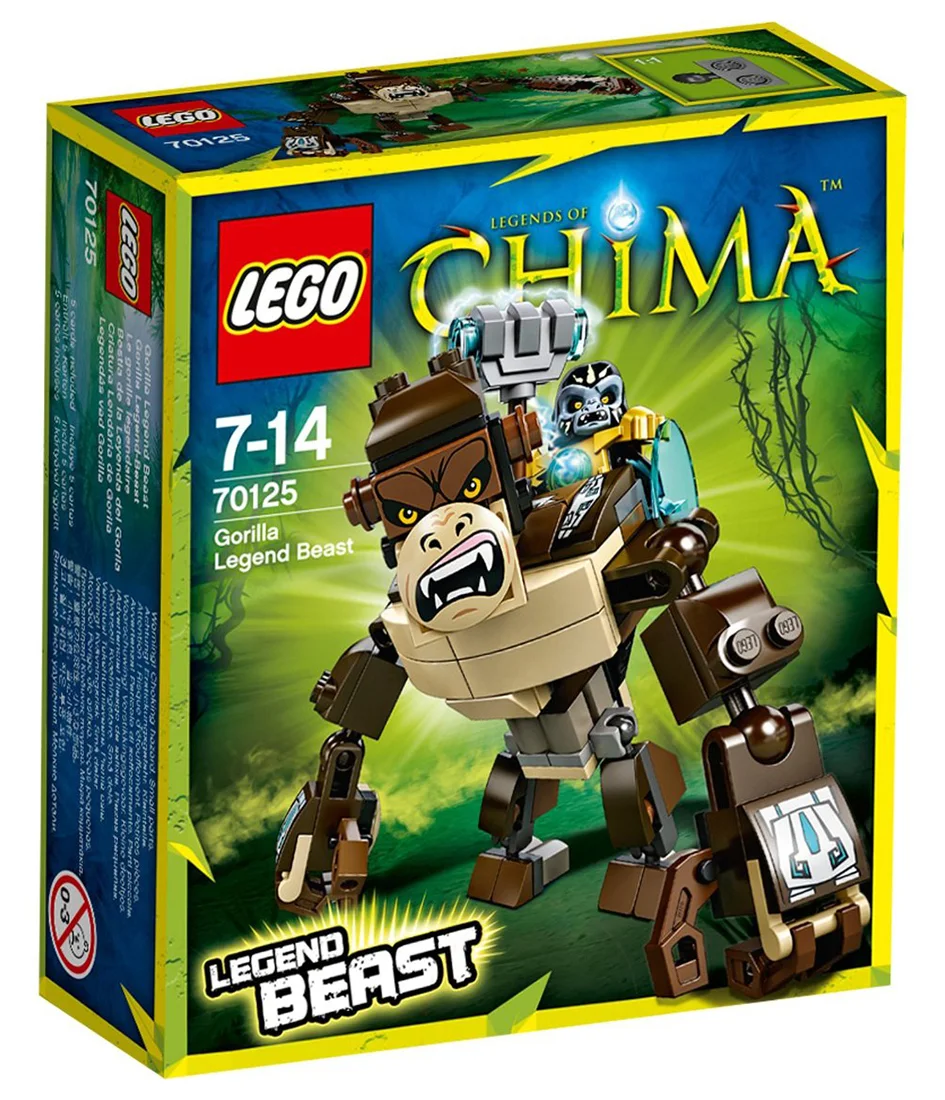 LEGO® Legends of Chima 70125 Animale Leggendario di Gorzan - vue 6