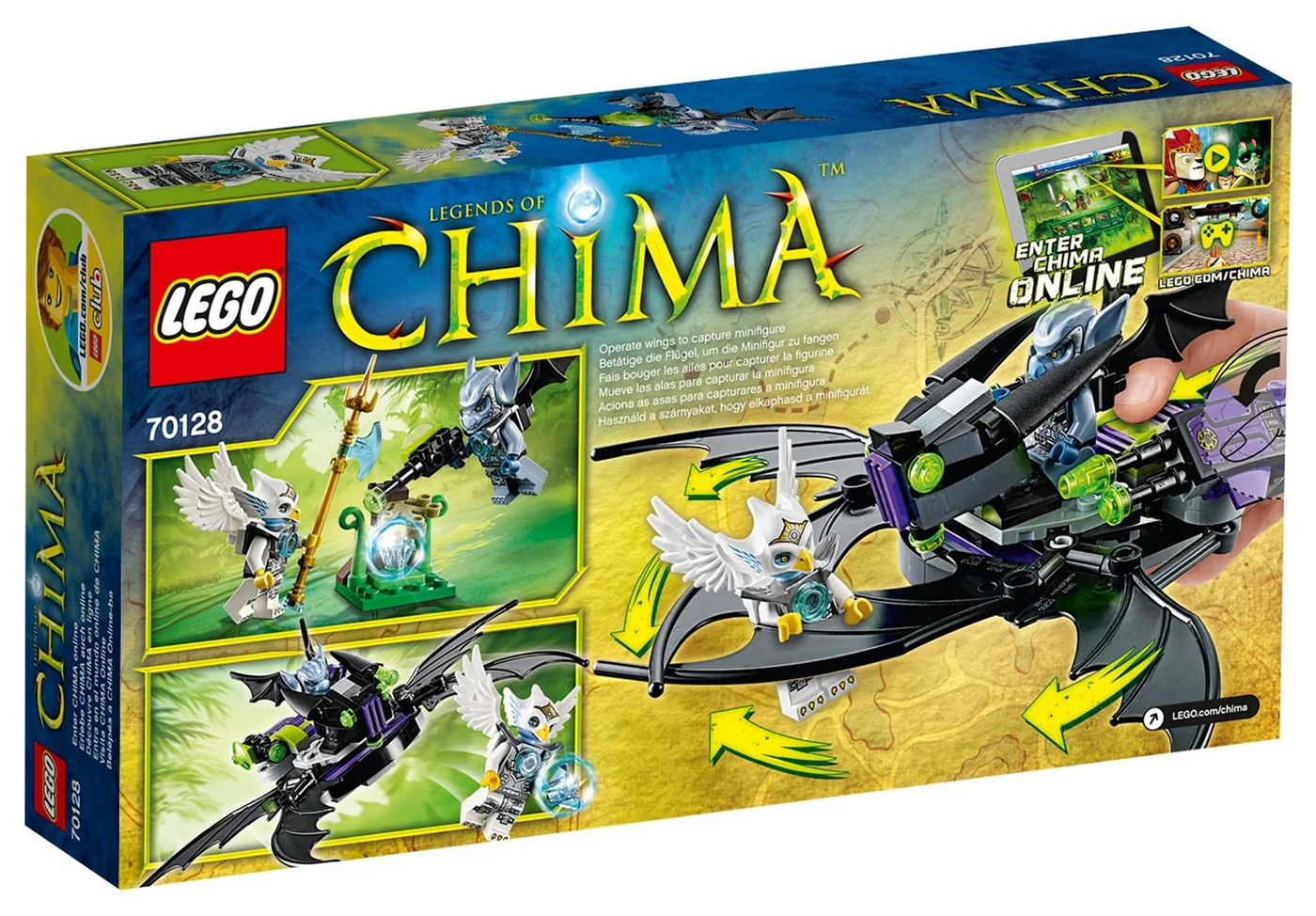 LEGO® Legends of Chima 70128 Il pipistrello d’assalto di Braptor - vue 4