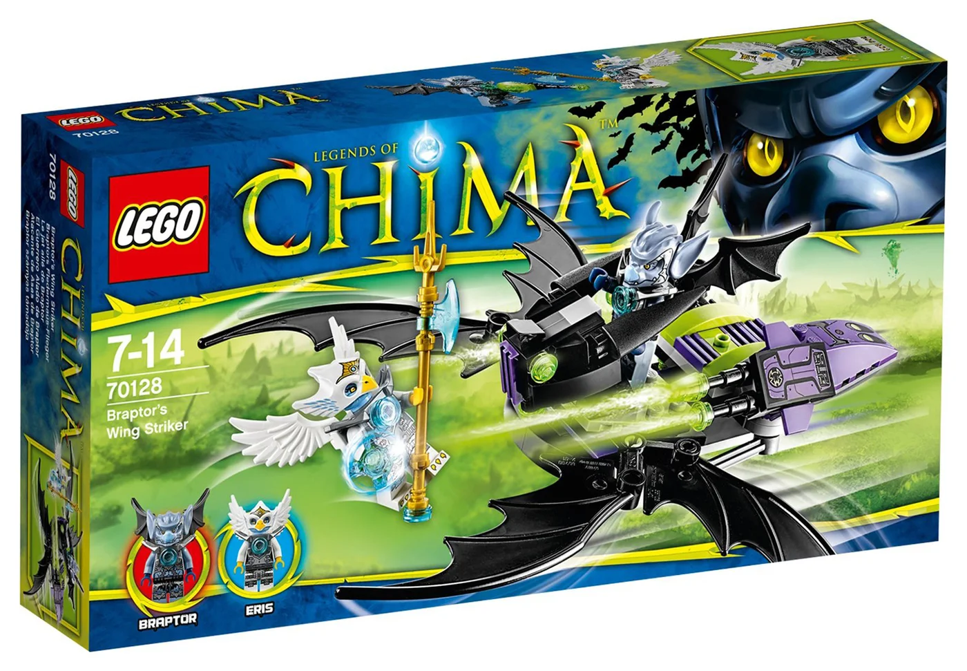LEGO® Legends of Chima 70128 Il pipistrello d’assalto di Braptor - vue 5