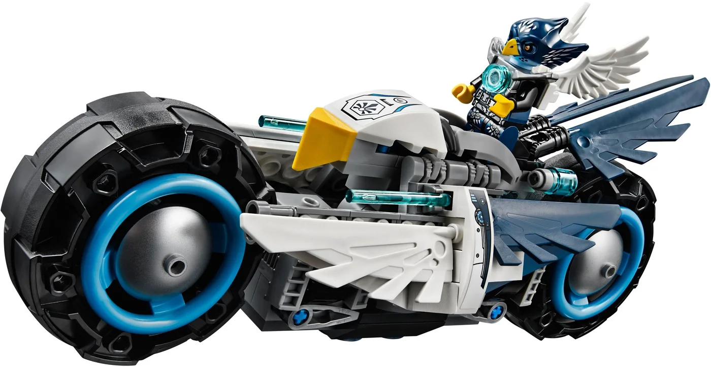LEGO® Legends of Chima 70007 La Bi-moto di Eglor - vue 2