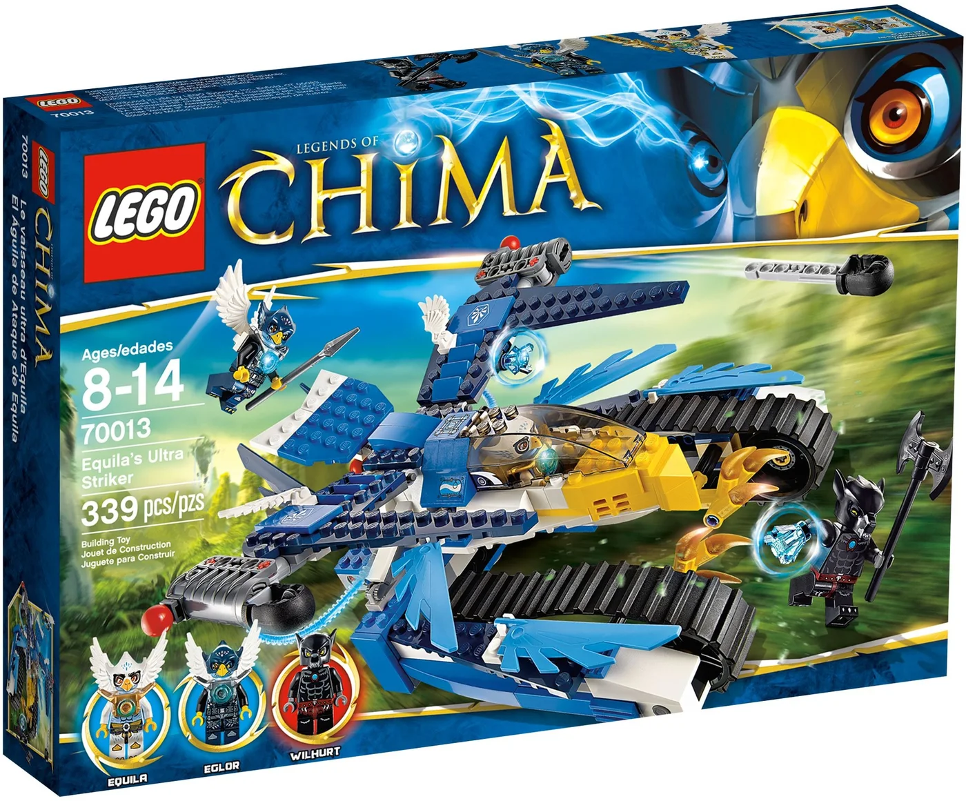 LEGO® Legends of Chima 70013 L’Aquila cingolata di Equila - vue 8