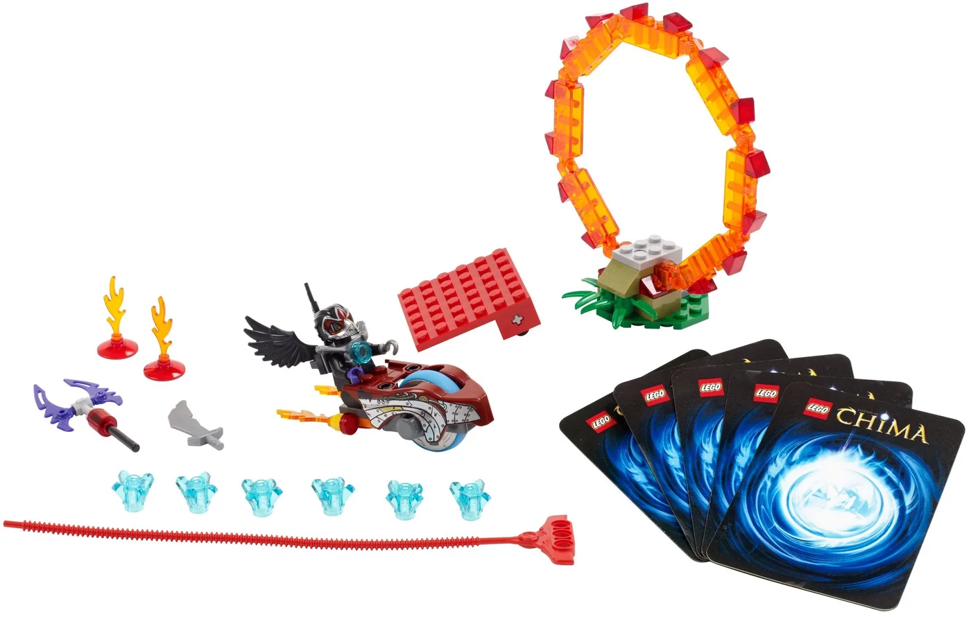 LEGO® Legends of Chima 70100 Il cerchio di fuoco - vue 2