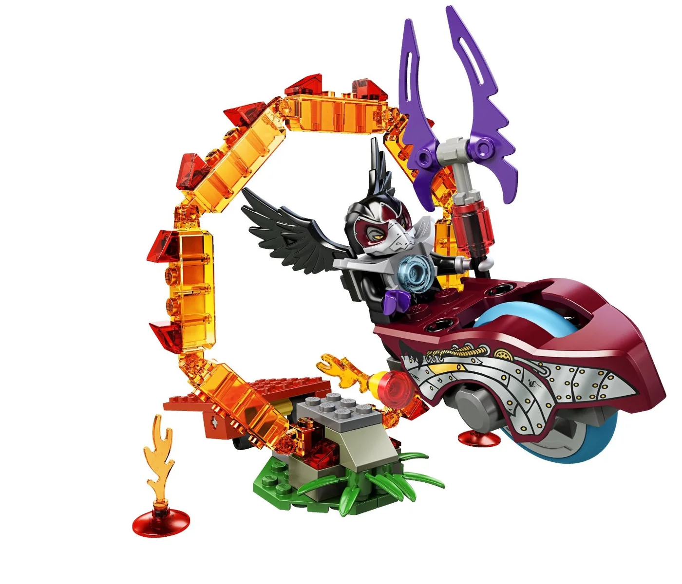LEGO® Legends of Chima 70100 Il cerchio di fuoco - vue 7