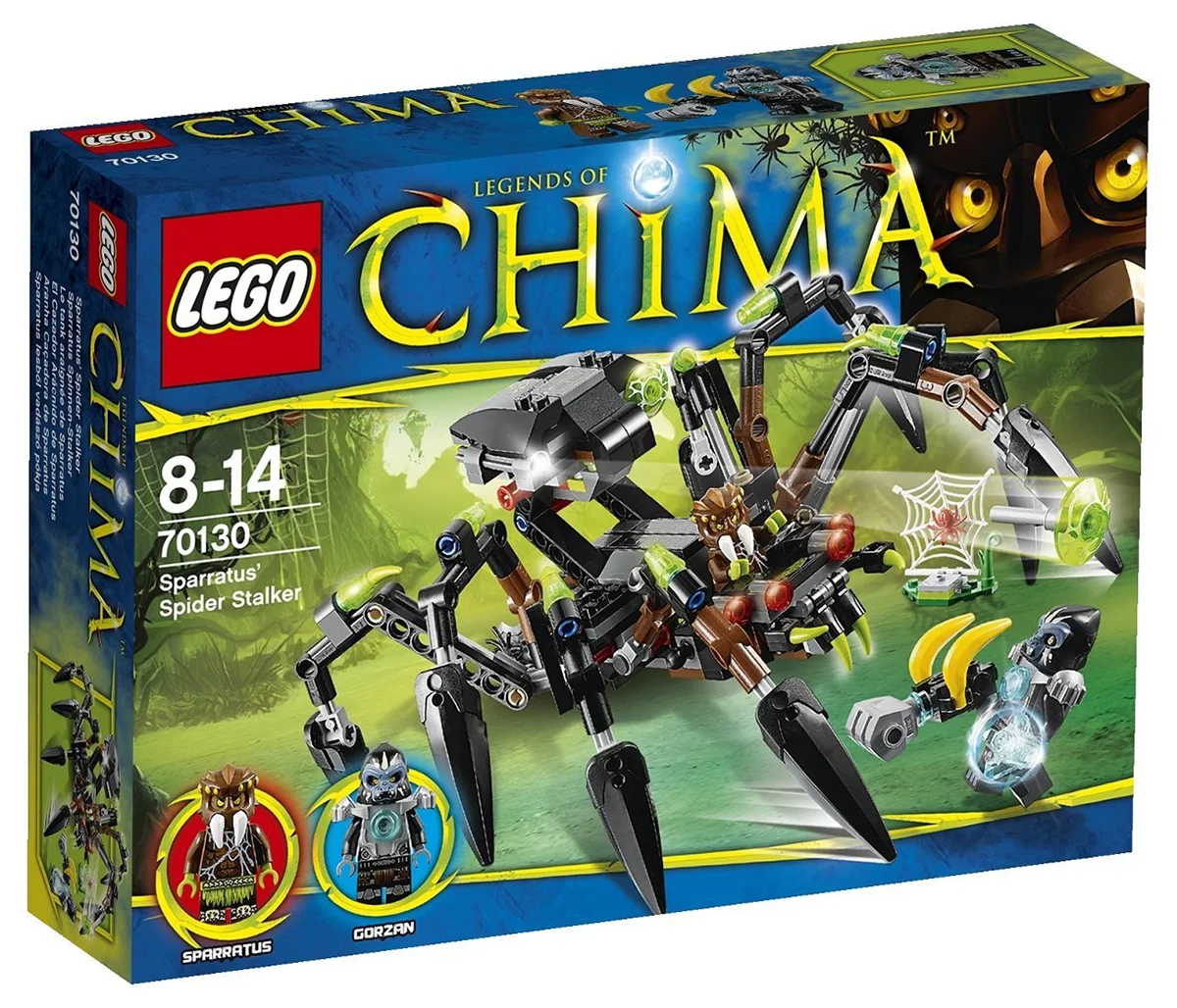 LEGO® Legends of Chima 70130 Il ragno predatore di Sparratus - vue 2