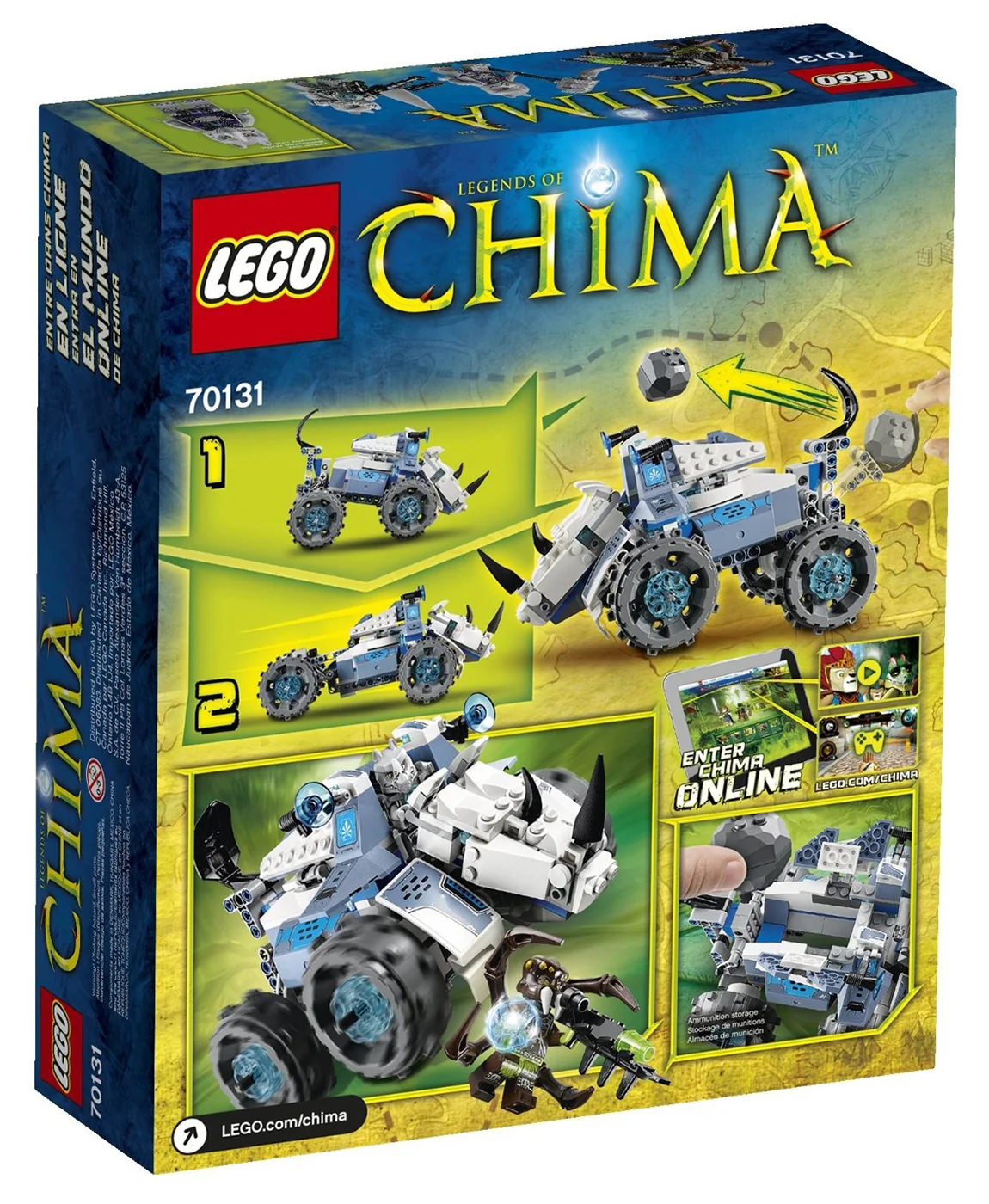 LEGO® Legends of Chima 70131 Il lanciarocce di Rogon - vue 3
