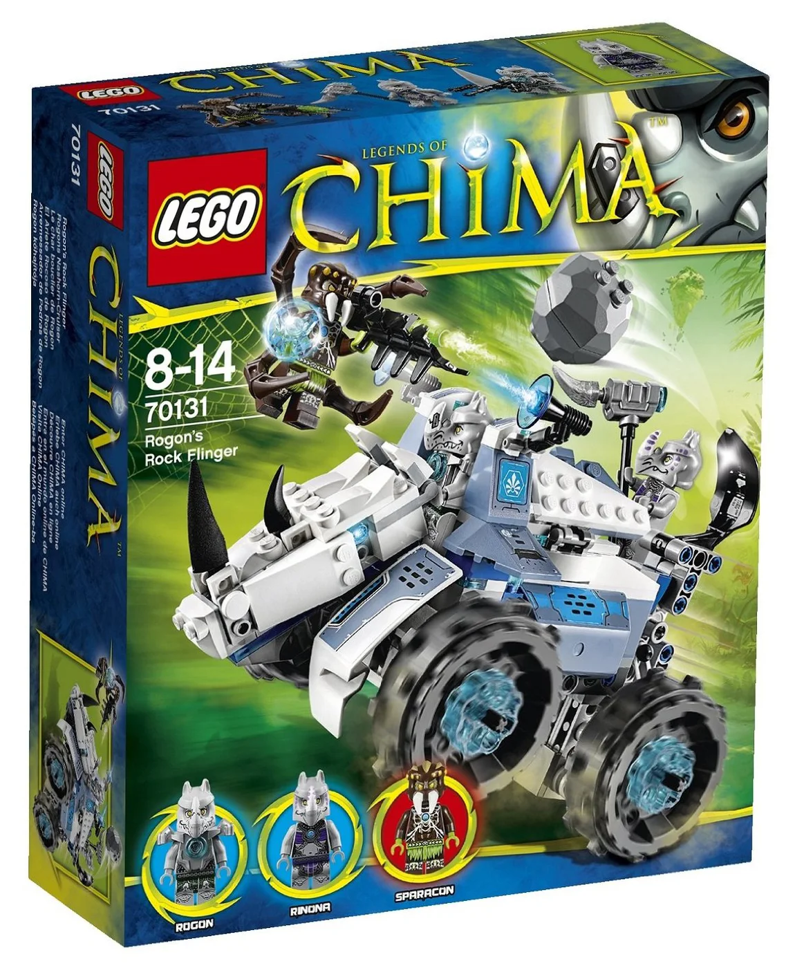 LEGO® Legends of Chima 70131 Il lanciarocce di Rogon - vue 7
