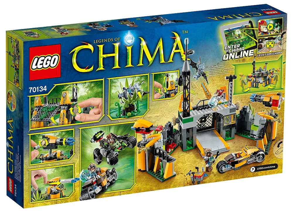 LEGO® Legends of Chima 70134 La roccaforte di Lavertus - vue 2