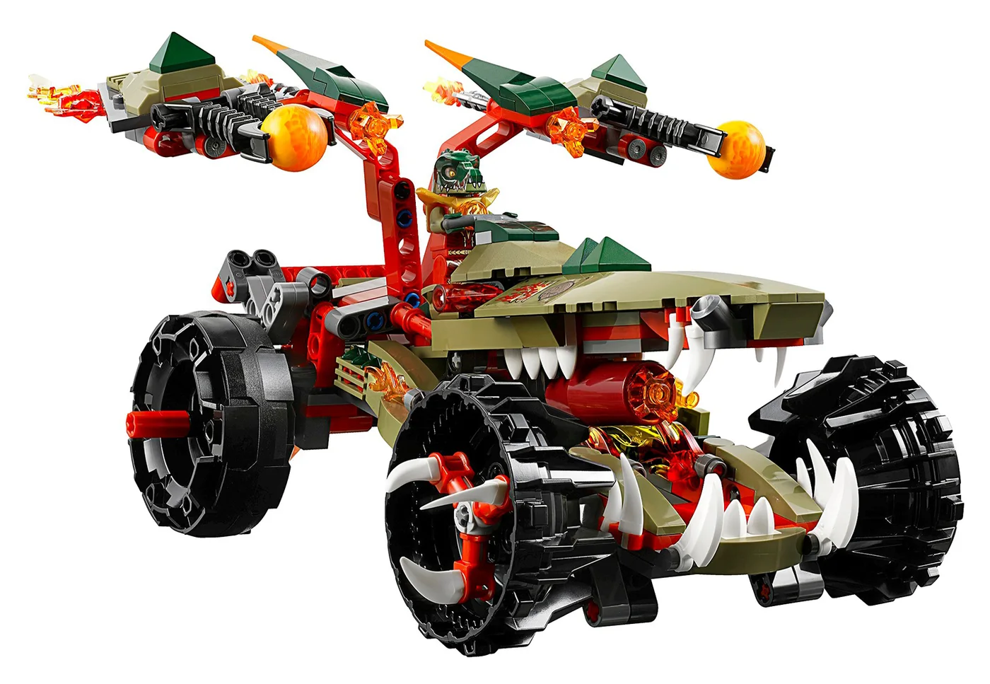 LEGO® Legends of Chima 70135 Assaltatore di fuoco di Cragger - vue 2