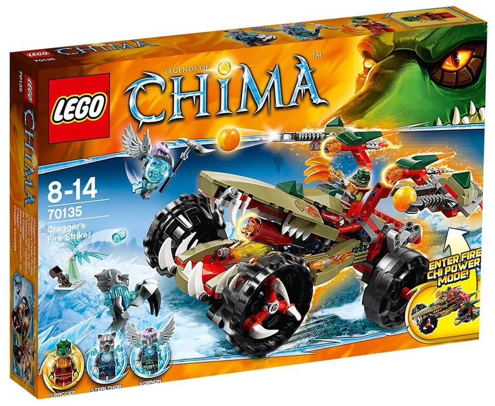 LEGO® Legends of Chima 70135 Assaltatore di fuoco di Cragger - vue 7