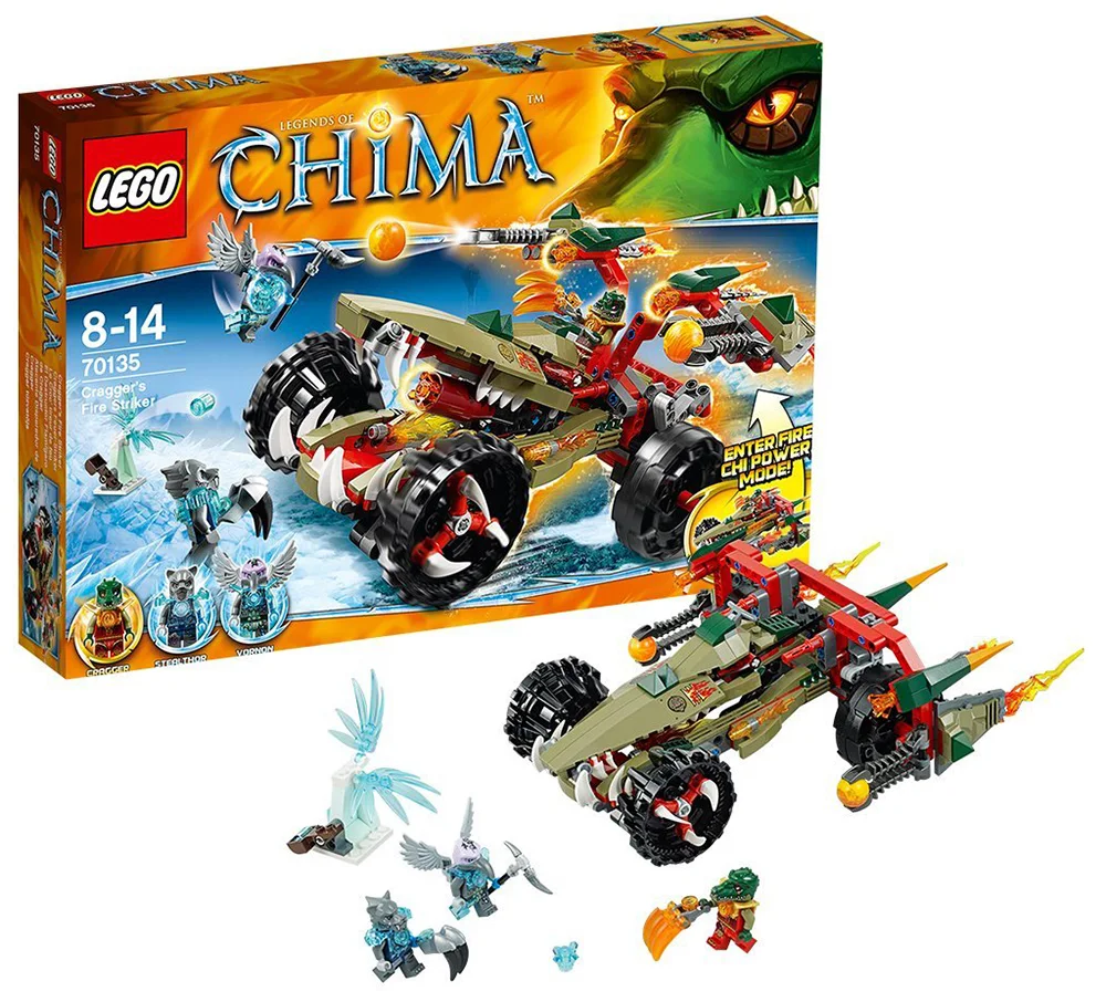 LEGO® Legends of Chima 70135 Assaltatore di fuoco di Cragger - vue 9