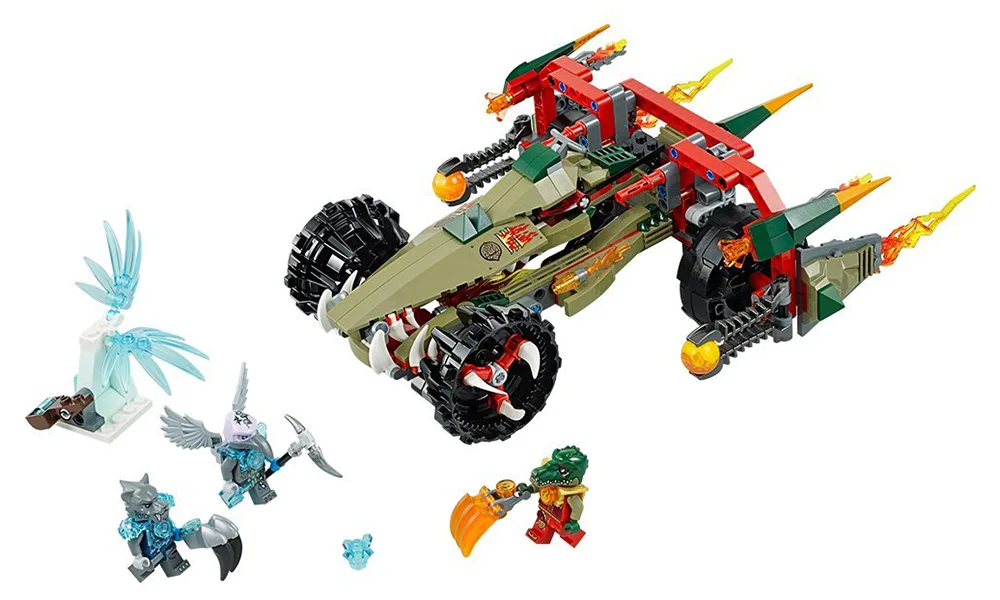 LEGO® Legends of Chima 70135 Assaltatore di fuoco di Cragger - vue 10