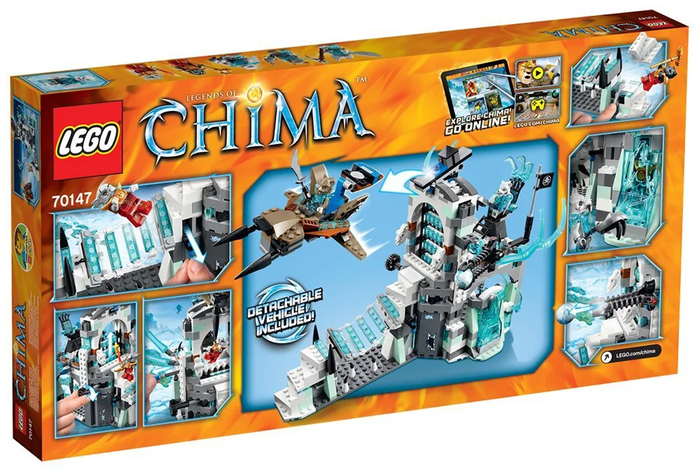 LEGO® Legends of Chima 70147 Fortezza di ghiaccio di Sir Fangar - vue 3