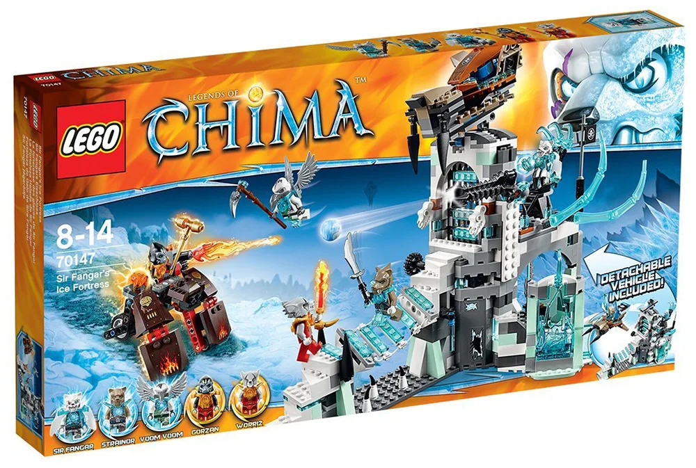 LEGO® Legends of Chima 70147 Fortezza di ghiaccio di Sir Fangar - vue 10