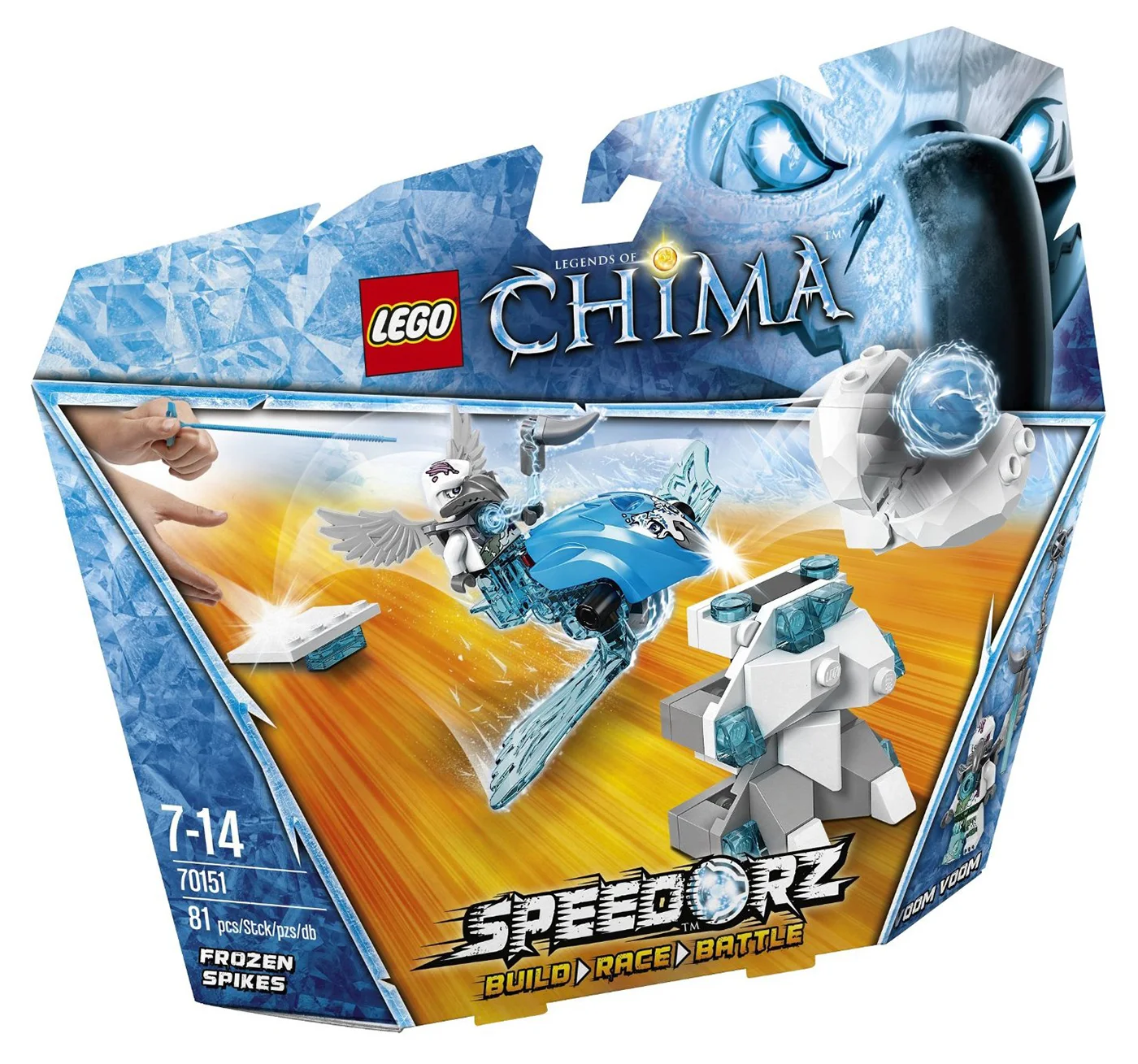 LEGO® Legends of Chima 70151 Punte di ghiaccio - vue 5