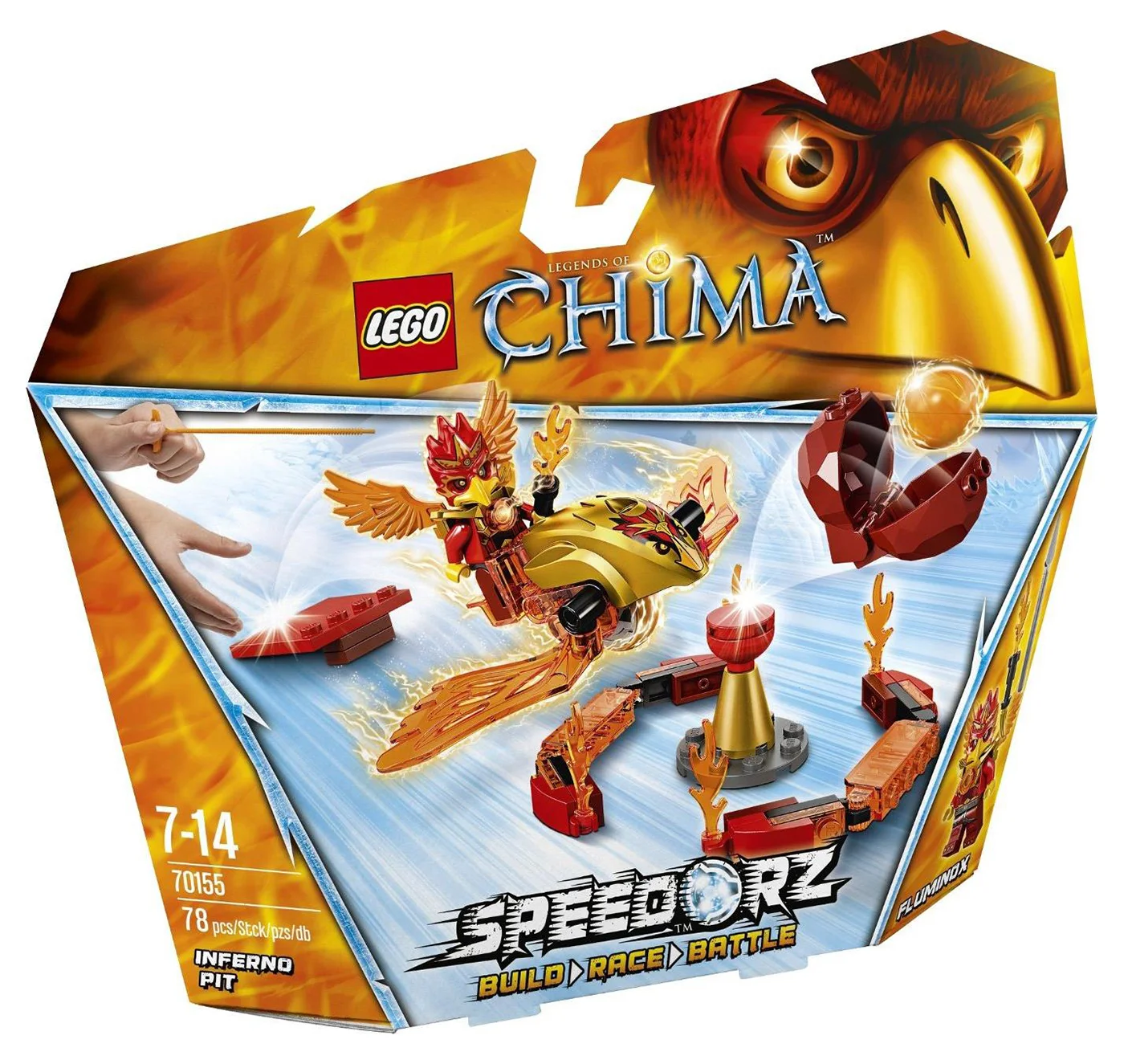 LEGO® Legends of Chima 70155 Fossa Infernale - vue 5