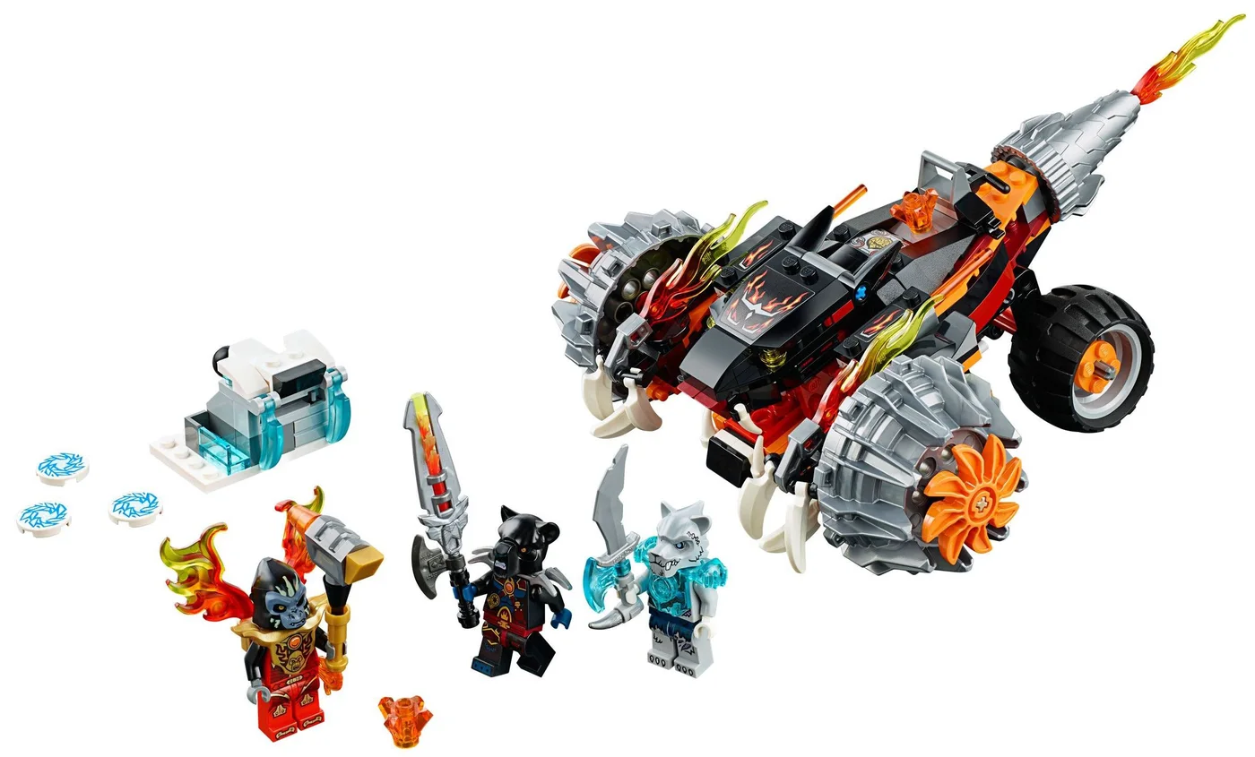 LEGO® Legends of Chima 70222 La moto ombra di Tormak - vue 4