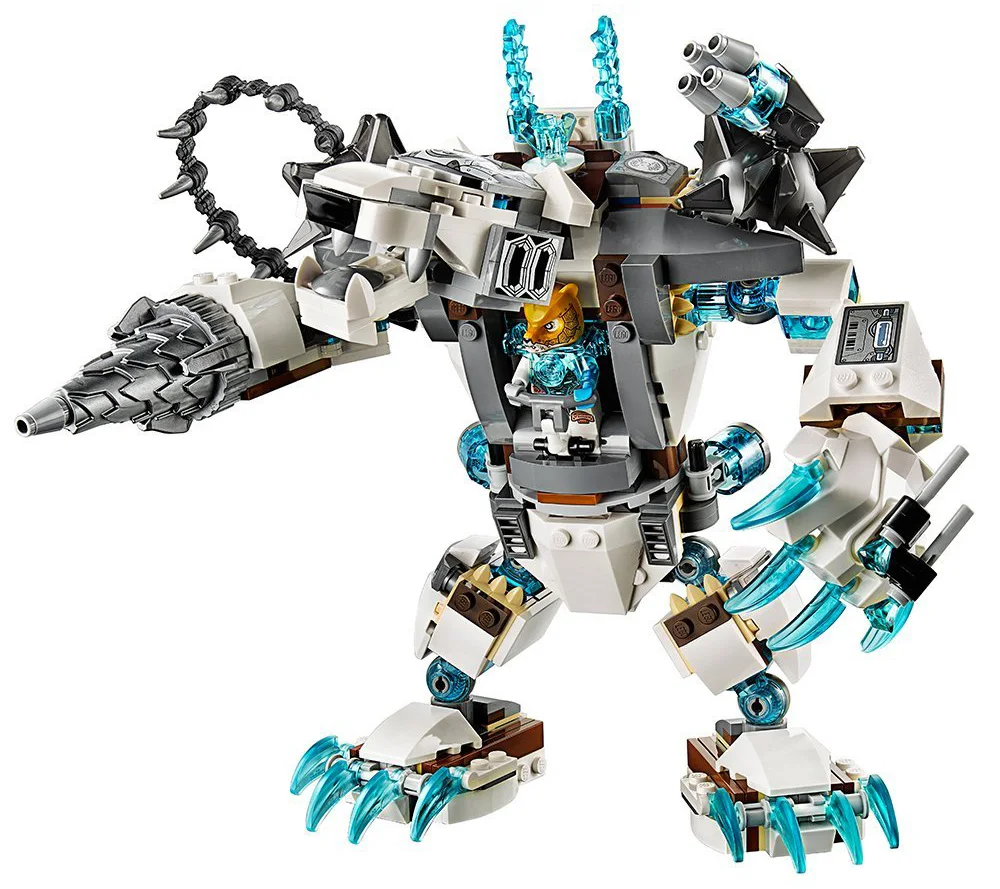 LEGO® Legends of Chima 70223 L’Artiglio-trivella di Icebite - vue 4