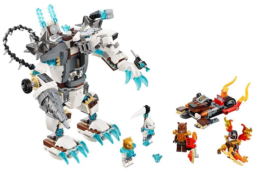 LEGO® Legends of Chima 70223 L’Artiglio-trivella di Icebite - vue 6