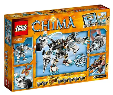 LEGO® Legends of Chima 70223 L’Artiglio-trivella di Icebite - vue 7