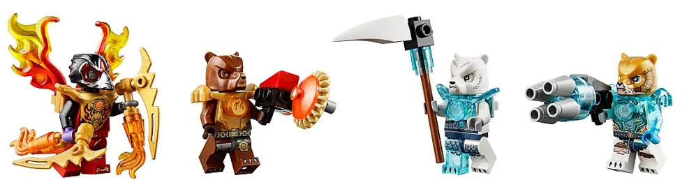 LEGO® Legends of Chima 70223 L’Artiglio-trivella di Icebite - vue 10