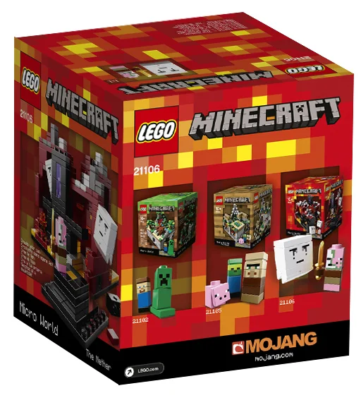 LEGO® Minecraft 21106 Micro World – Gli inferi - vue 3
