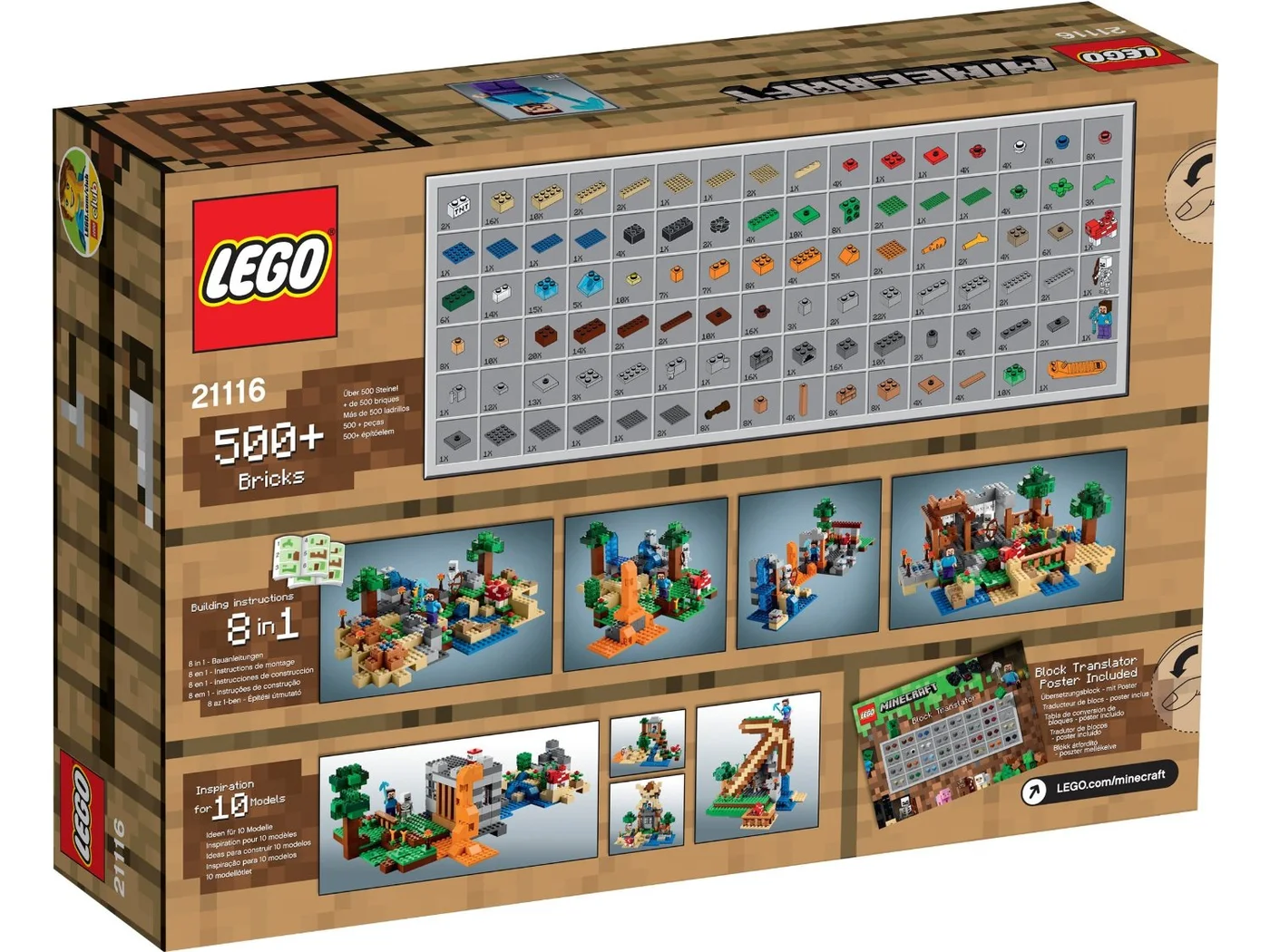 LEGO® Minecraft 21116 La Scatola di crafting - vue 7
