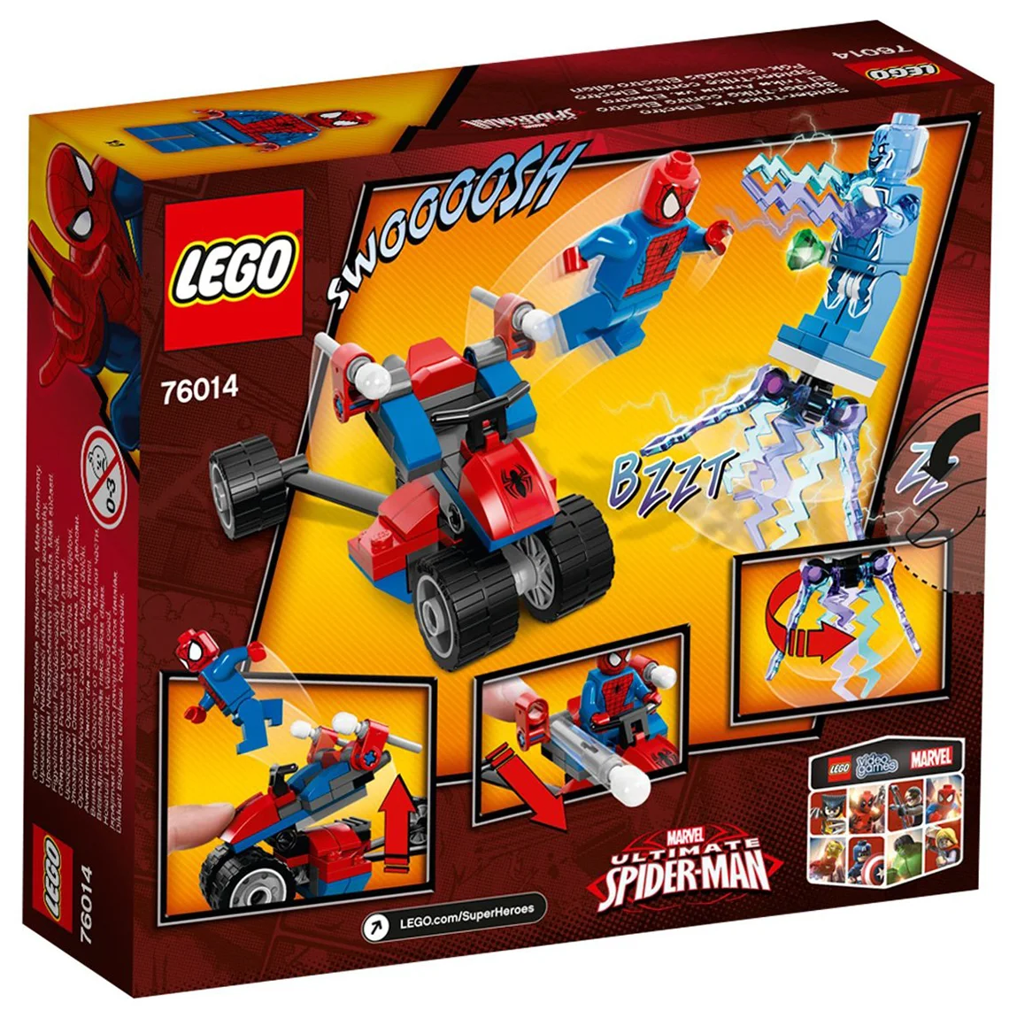 LEGO® Marvel Super Heroes 76014 Spider-Trike contro Electro - vue 3