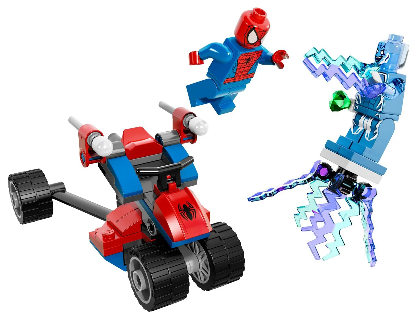 LEGO® Marvel Super Heroes 76014 Spider-Trike contro Electro - vue 4