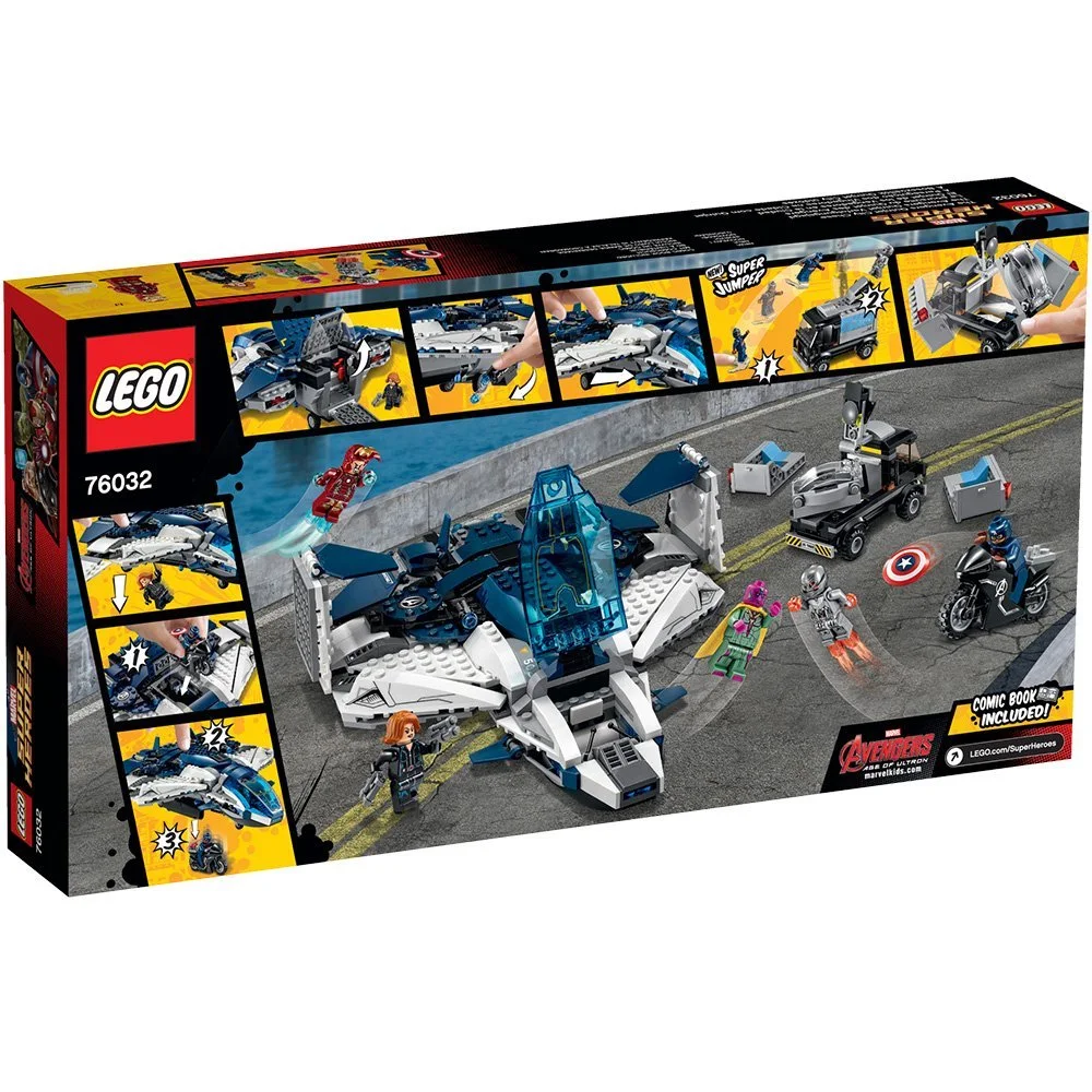 LEGO® Marvel Super Heroes 76032 Inseguimento in città con il Quinjet degli Avengers - vue 4