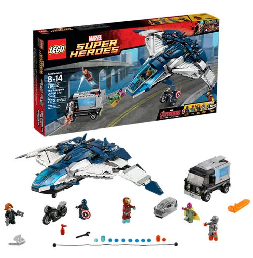 LEGO® Marvel Super Heroes 76032 Inseguimento in città con il Quinjet degli Avengers - vue 6