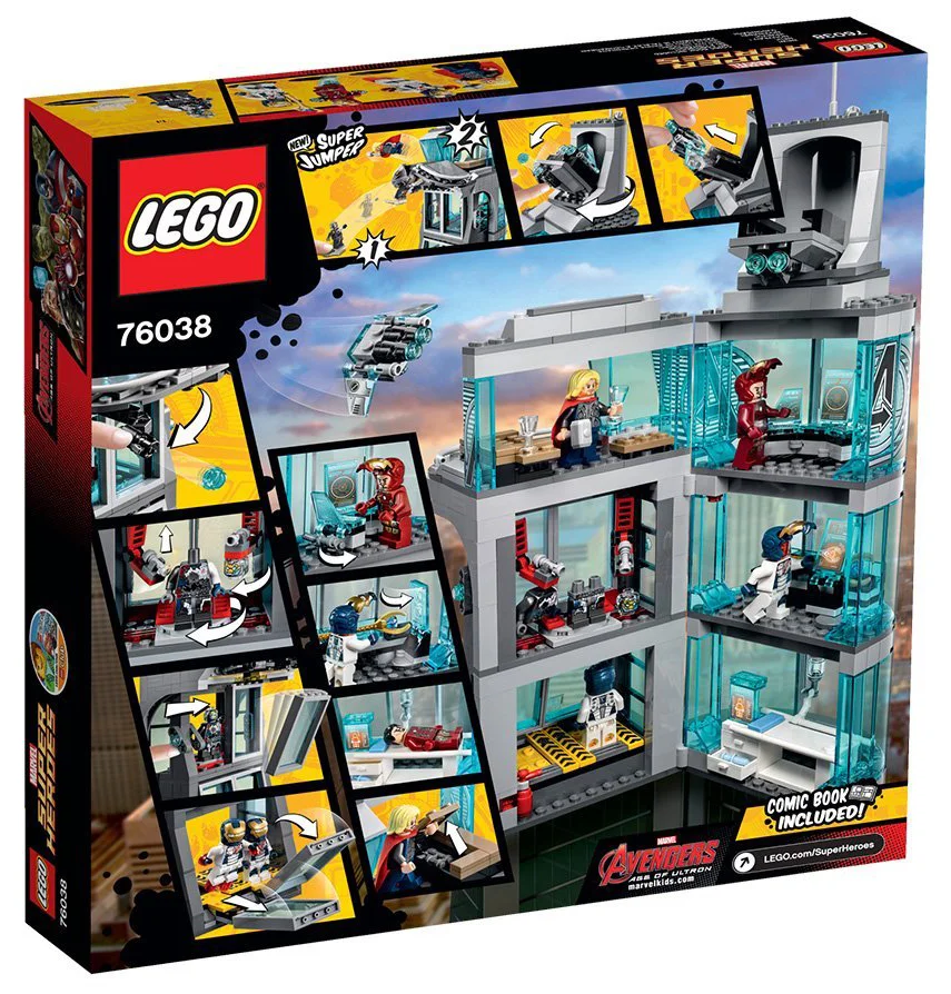 LEGO® Marvel Super Heroes 76038 Attacco alla Torre degli Avengers - vue 3