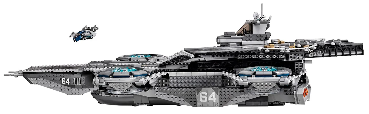 LEGO® Marvel Super Heroes 76042 Helicarrier dello S.H.I.E.L.D. - vue 3