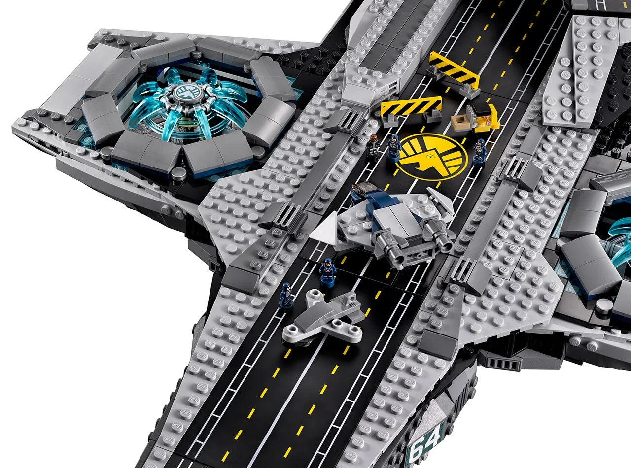 LEGO® Marvel Super Heroes 76042 Helicarrier dello S.H.I.E.L.D. - vue 17