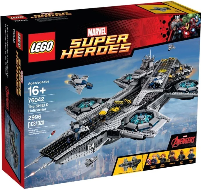 LEGO® Marvel Super Heroes 76042 Helicarrier dello S.H.I.E.L.D. - vue 20