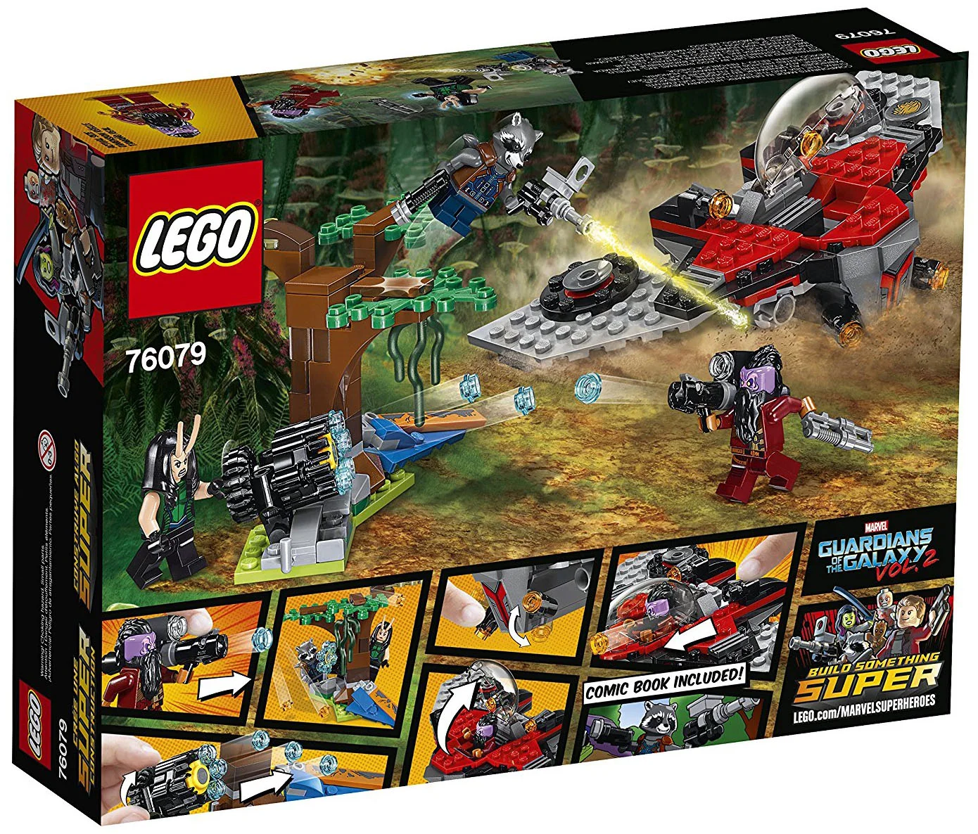 LEGO® Marvel Super Heroes 76079 L’attacco dei Ravager - vue 2