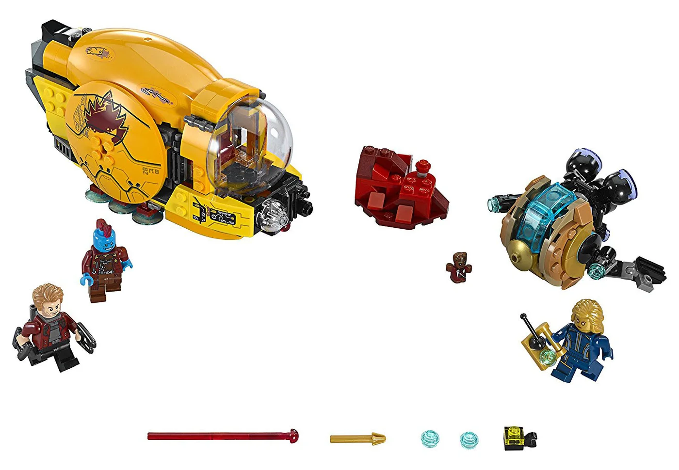 LEGO® Marvel Super Heroes 76080 La vendetta di Ayesha - vue 4