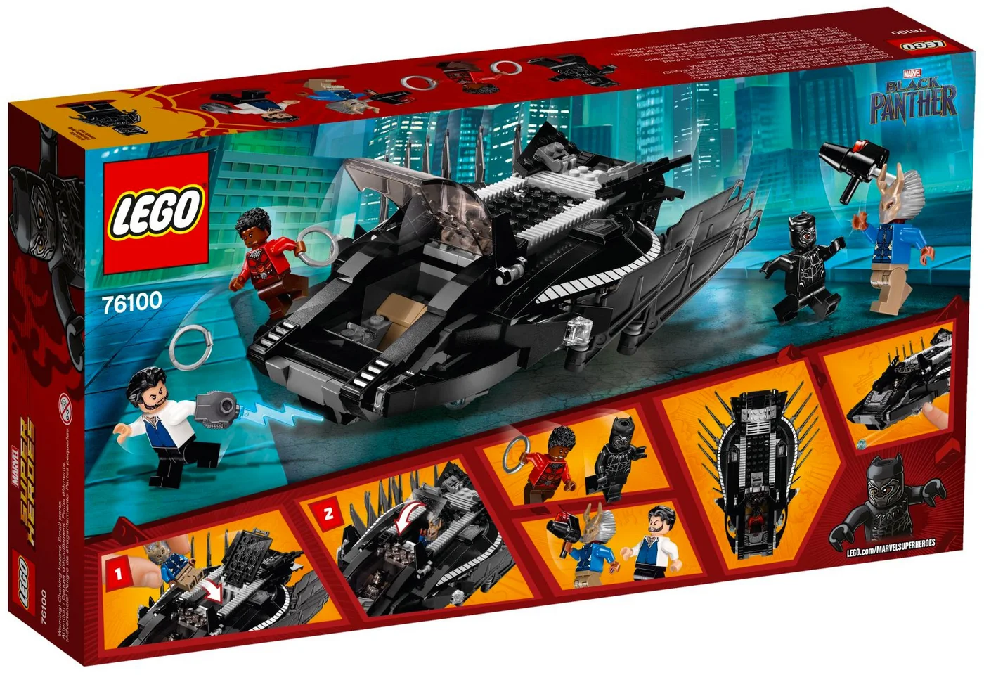LEGO® Marvel Super Heroes 76100 Attacco al Royal Talon Fighter - vue 3