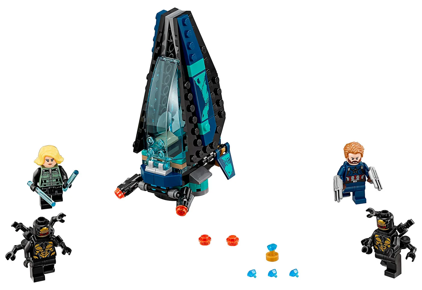 LEGO® Marvel Super Heroes 76101 Attacco dell’Outrider Dropship - vue 5