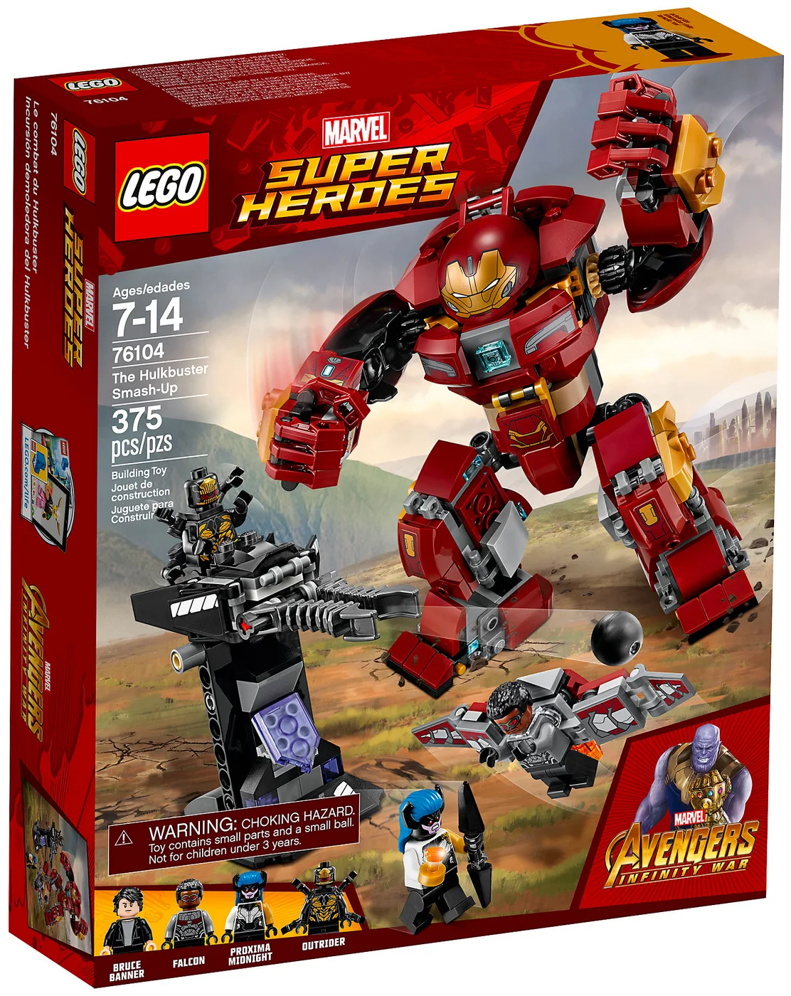 LEGO® Marvel Super Heroes 76104 Scontro con Hulkbuster - vue 5