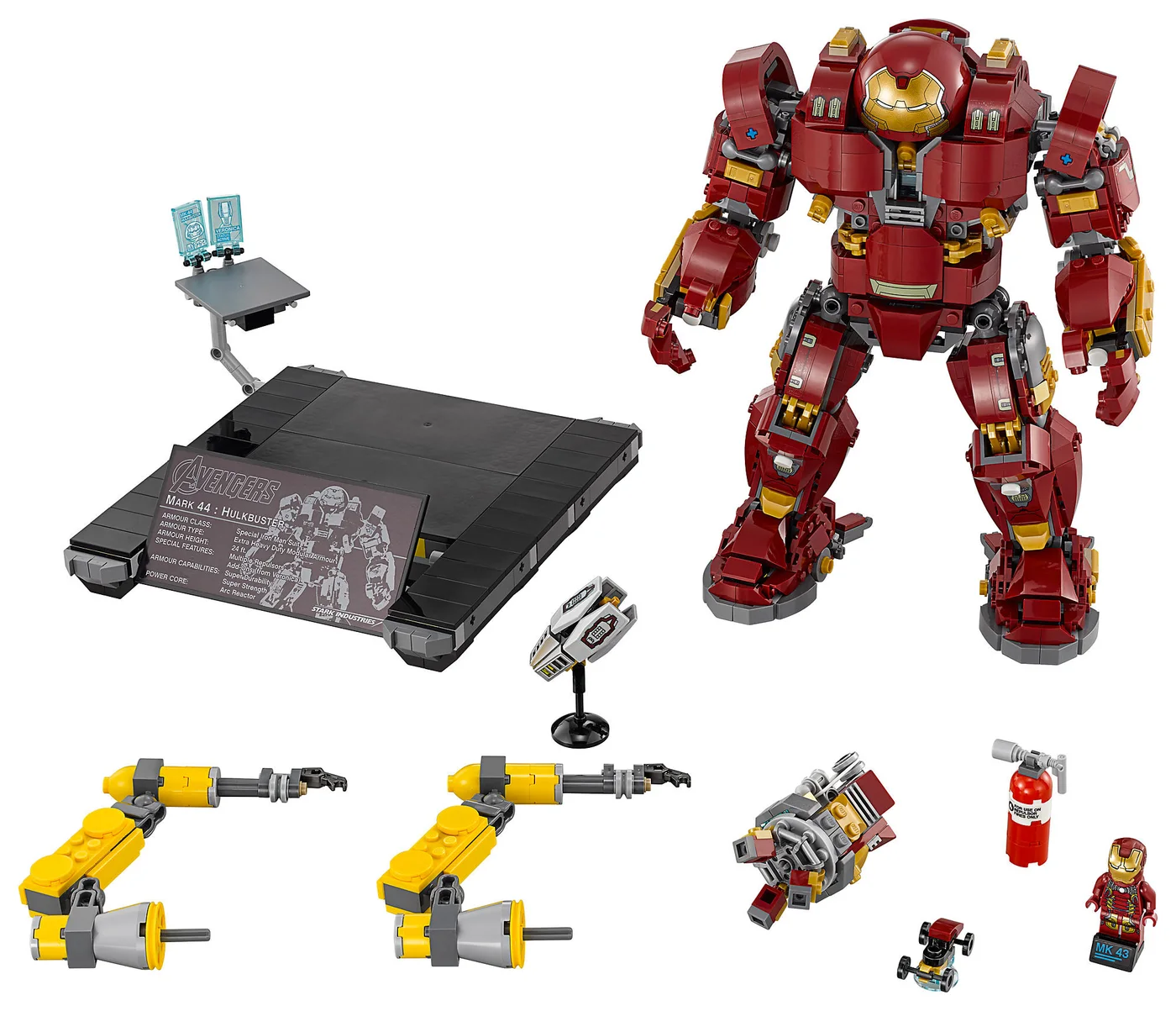 LEGO® Marvel Super Heroes 76105 Hulkbuster: Edizione Ultron - vue 3