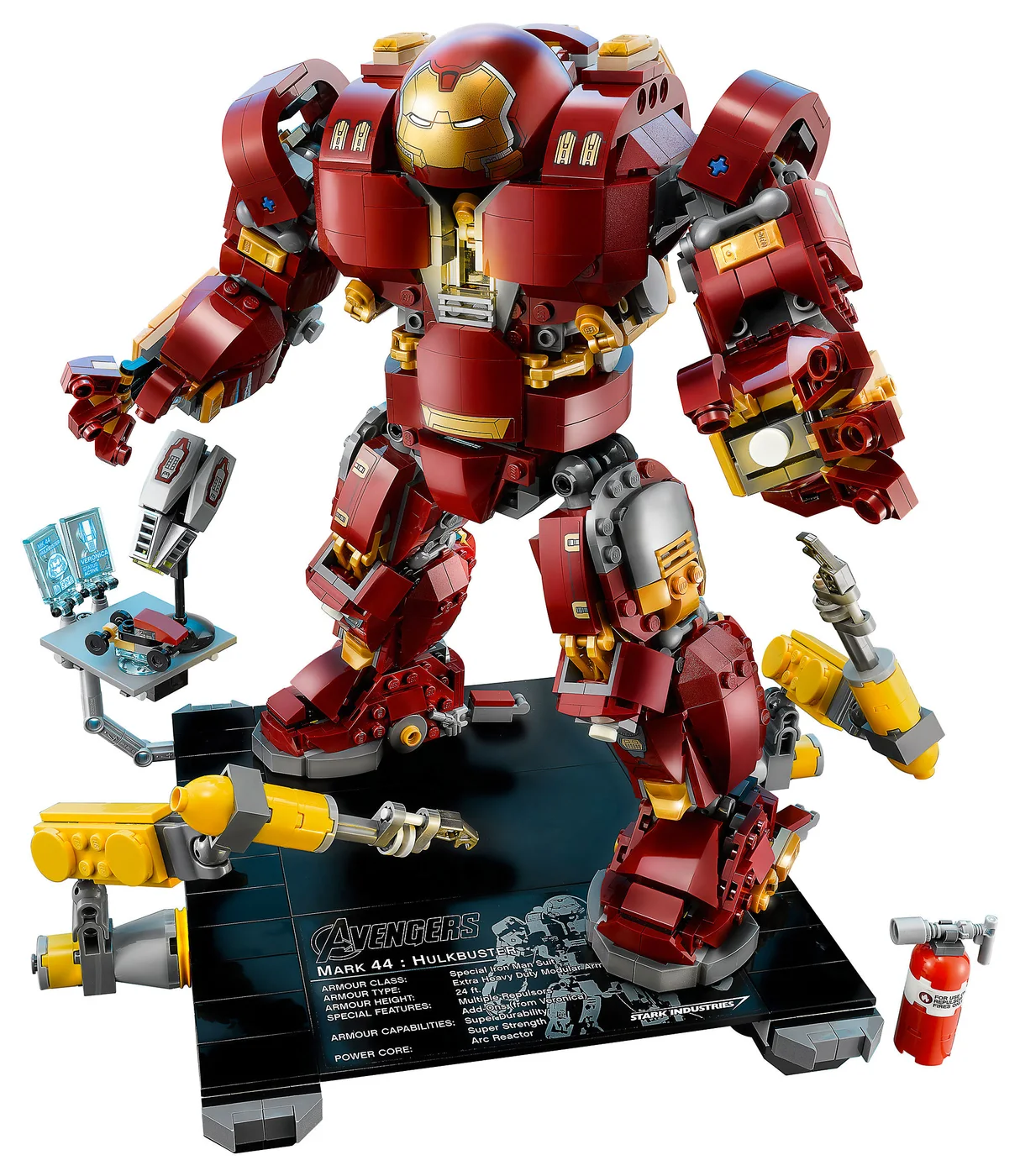 LEGO® Marvel Super Heroes 76105 Hulkbuster: Edizione Ultron - vue 10