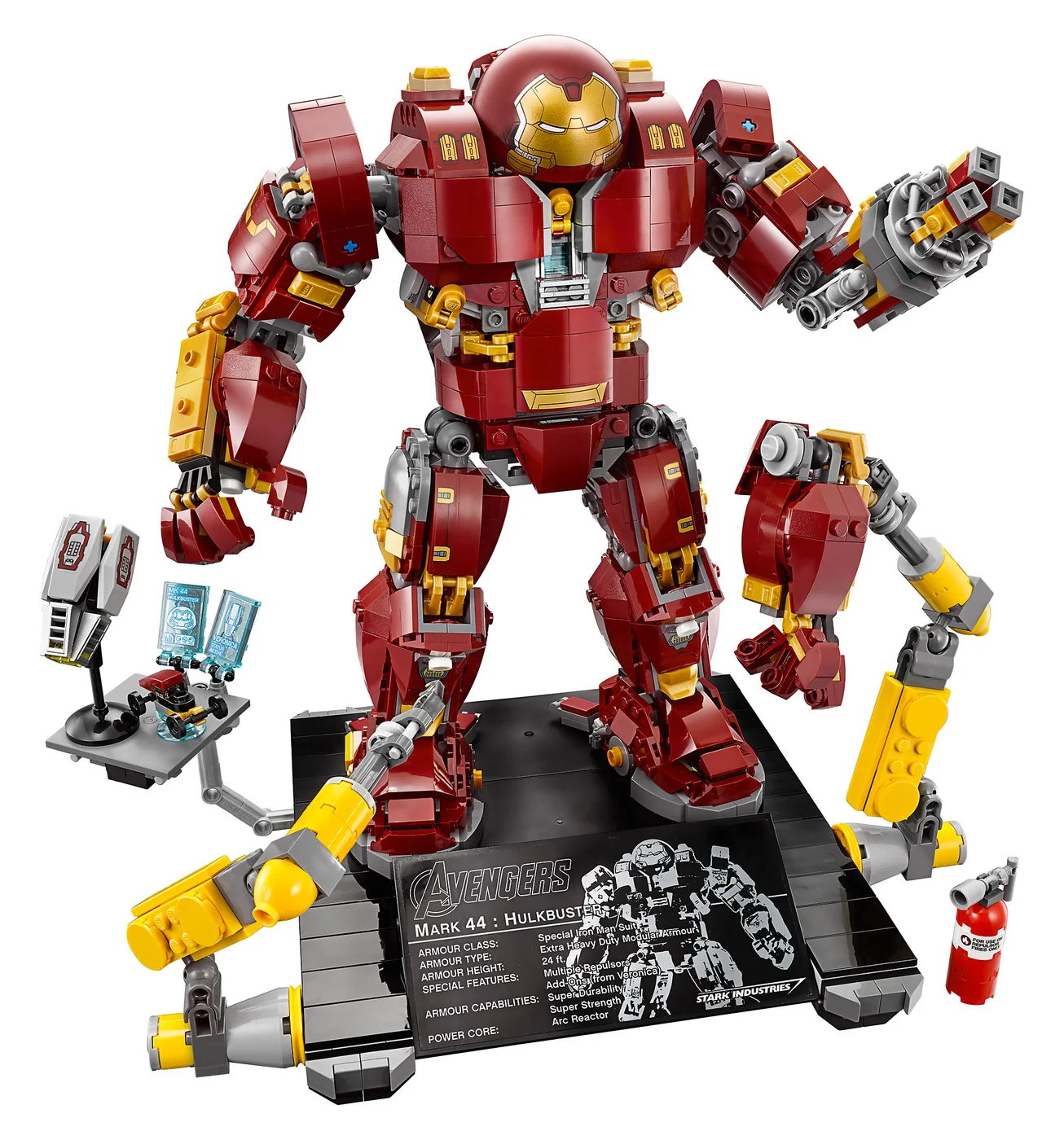 LEGO® Marvel Super Heroes 76105 Hulkbuster: Edizione Ultron - vue 12