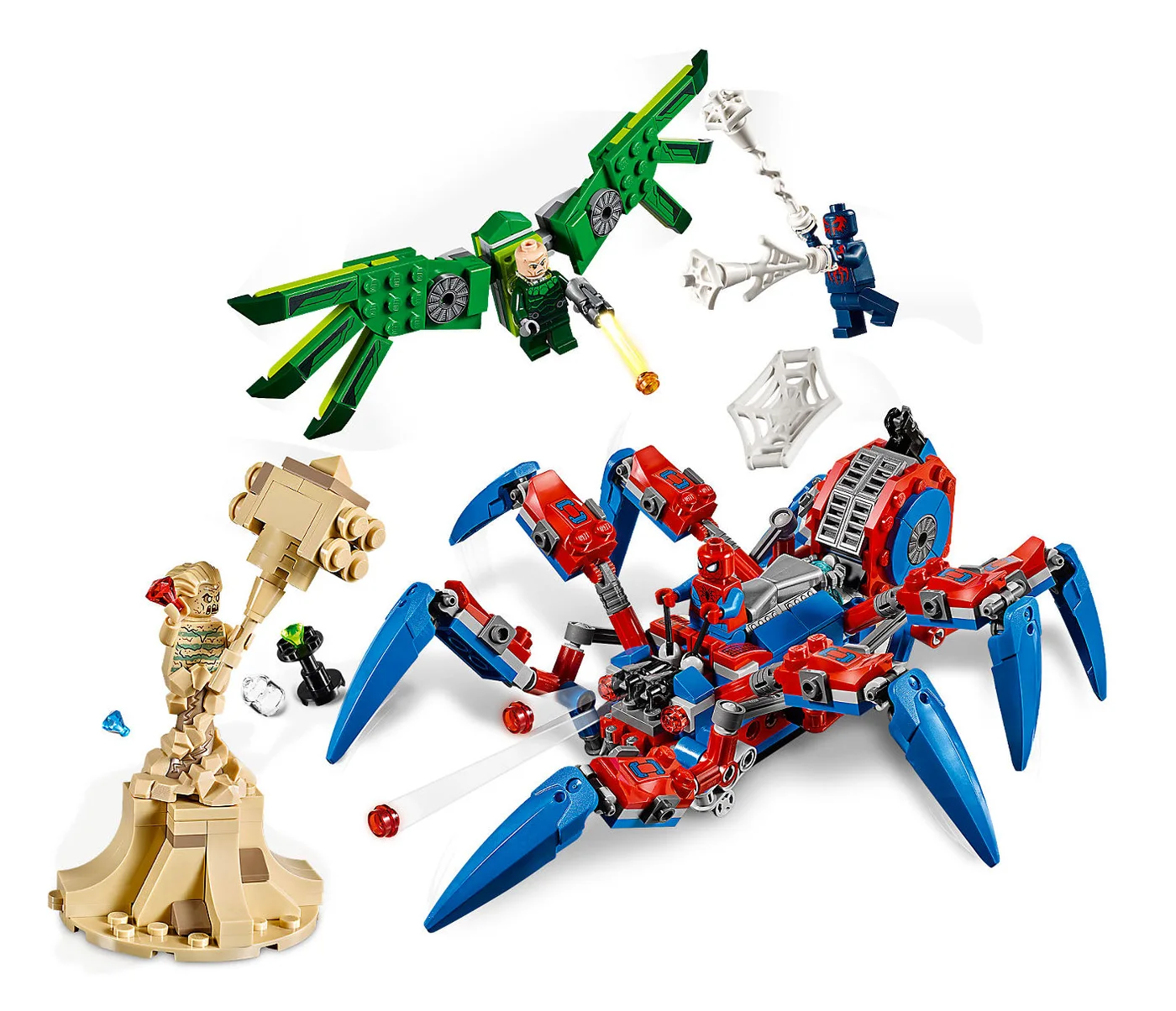 LEGO® Marvel Super Heroes 76114 Il ragno-mech di Spider-Man - vue 3